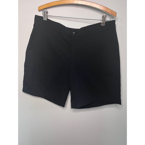 GAP Other - Gap Mens 8 Inch Tech Shorts Black Performance Flat Front Size 34